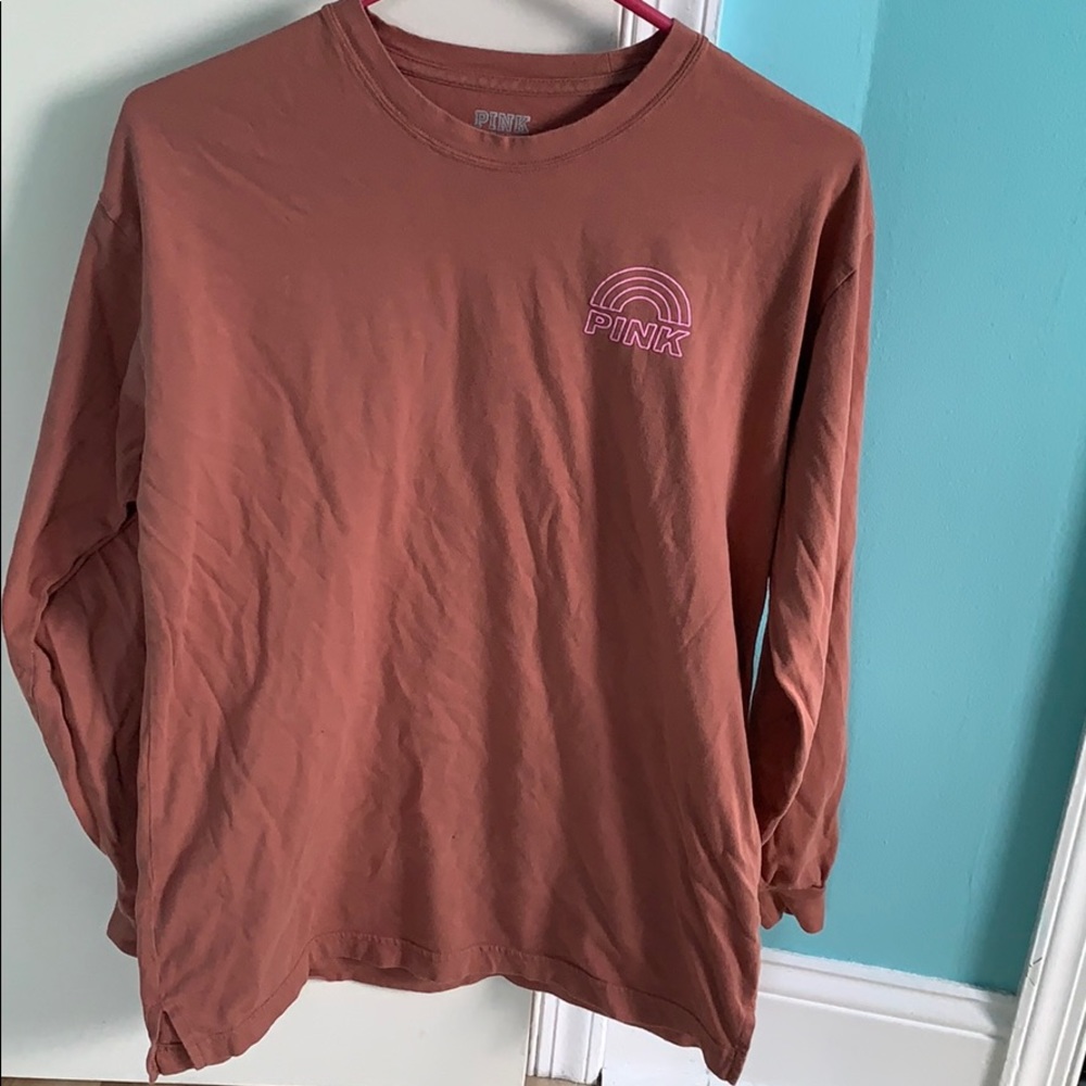 Tan Pink VS long sleeve shirt